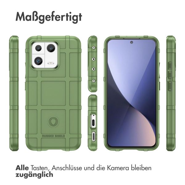 imoshion Rugged Shield Backcover Xiaomi 13 - Dunkelgrün