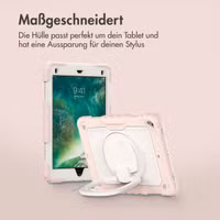 imoshion Rugged Kindersicher Schutzhülle Apple iPad 6 (2018) 9.7 Zoll / iPad 5 (2017) 9.7 Zoll / Air 2 (2014)/Air 1 (2013) - Hellrosa