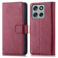 imoshion Luxuriöse Klapphülle Motorola Moto G86 Power - Braun