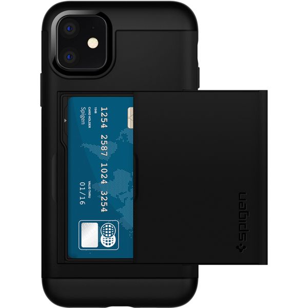 Spigen Slim Armor CS Case Schwarz für das Apple iPhone 11