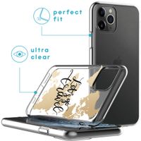 imoshion Design Hülle für das iPhone 11 Pro - Let's Go Travel / Schwarz