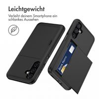 imoshion Backcover mit Kartenfach Samsung Galaxy A18 (4G) - Schwarz
