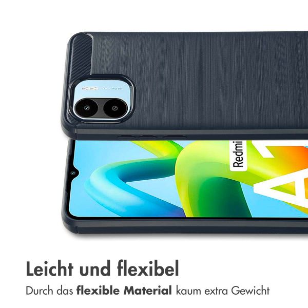 imoshion Brushed Back Cover Xiaomi Redmi A1 / A2 - Dunkelblau