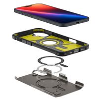 Spigen Tough Armor™ Case MagSafe für das iPhone 16 - Gun Metal