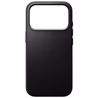 Nomad Traditional Leather Backcover mit MagSafe Apple iPhone 18 Pro / 17 Pro - Black