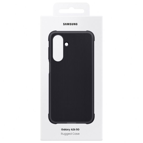 Samsung Original Rugged Backcover Samsung Galaxy A26 - Schwarz