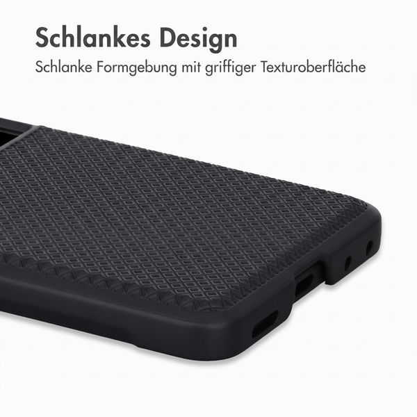 Accezz Grid Backcover Samsung Galaxy Z Flip 8 - Schwarz