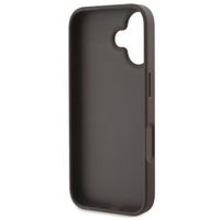 Guess 4G Metal Logo Back Cover für das Apple iPhone 16 - Braun