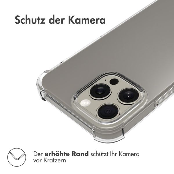 imoshion Shockproof Case für das Apple iPhone 16 Pro Max - Transparent