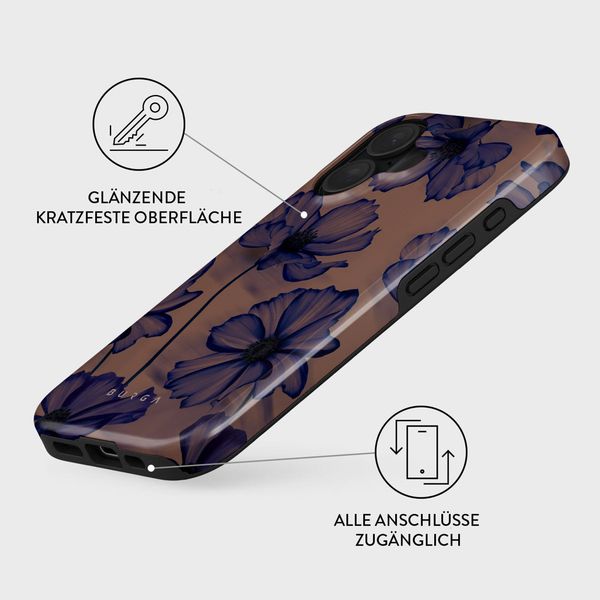 Burga Tough Back Cover für das Apple iPhone 16 - Velvet Night
