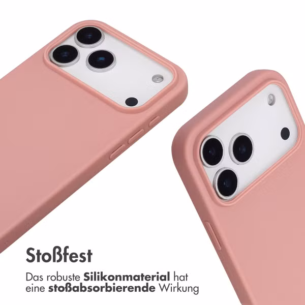 imoshion SilikonHülle mit Band Apple iPhone 17 Pro Max - Sand Pink