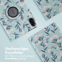 imoshion 360° drehbare Design Klapphülle für das Honor Pad X9 - Flowers