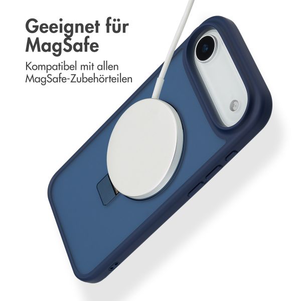 Accezz Ring Stand Backcover mit MagSafe Apple iPhone Air - Blau