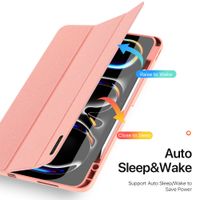 Dux Ducis Domo Klapphülle Apple iPad Pro 13 (2025) M5 / (2024) M4 - Rosa