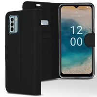 Accezz Wallet TPU Klapphülle Nokia G22 - Schwarz