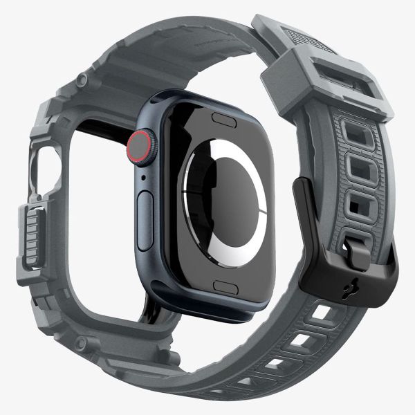 Spigen Rugged Armor™ Pro Case für Apple Watch Series 10 / 11 - 46 mm - Dark Gray
