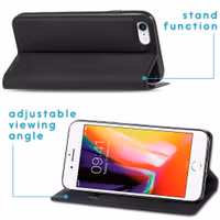 imoshion Slim Folio Klapphülle iPhone SE (2022 / 2020) / 8 / 7 - Schwarz