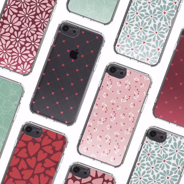 imoshion Design Hülle Apple iPhone SE (2022 / 2020) / 8 / 7 - Crush Check