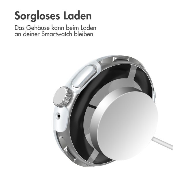 imoshion Full Cover Hard Case Google Pixel Watch 3 / 4 (45 mm) - Silber