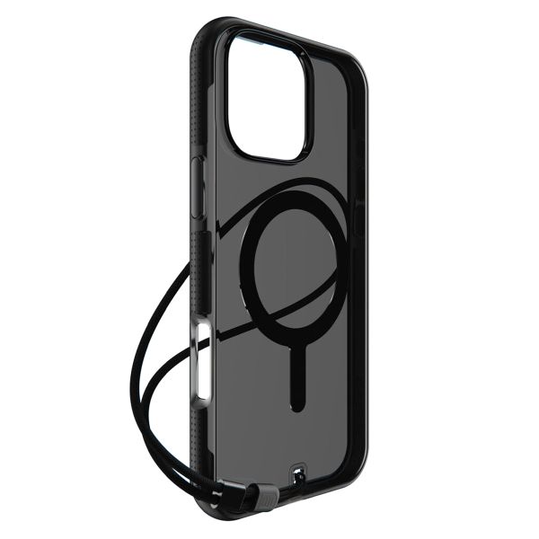 BodyGuardz Ace Pro MagSafe Back Cover für das Apple iPhone 16 Pro Max - Smoke Black