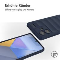 imoshion EasyGrip Back Cover für das Xiaomi Redmi Note 13 Pro Plus (5G) - Dunkelblau