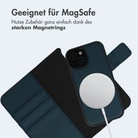 imoshion Herausnehmbare 2-in-1 Luxus-Bookcase Apple iPhone 15 - Blau