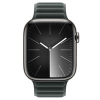 Apple Armband mit Magnetverschluss FineWoven für das  Apple Watch Series 1 t/m 11 / SE / Ultra (44/45/46/49 mm) - Größe M/L - Evergreen