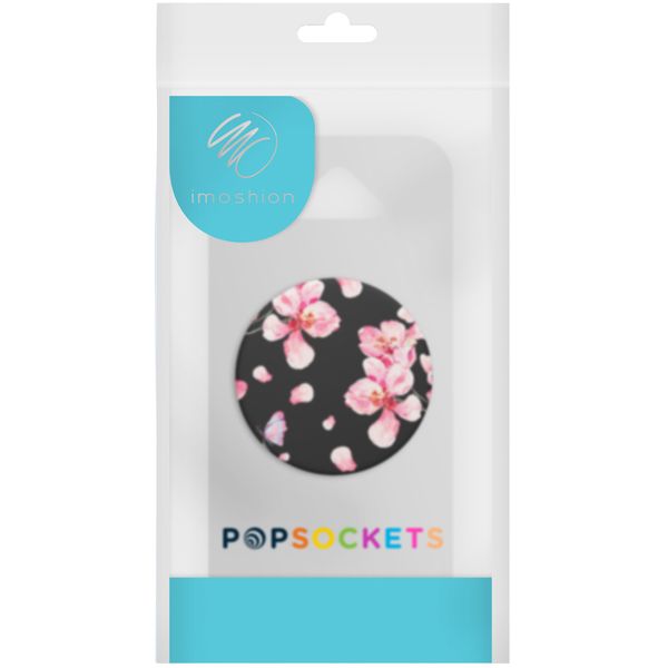 PopSockets iMoshion PopGrip - Blossom Watercolor Black