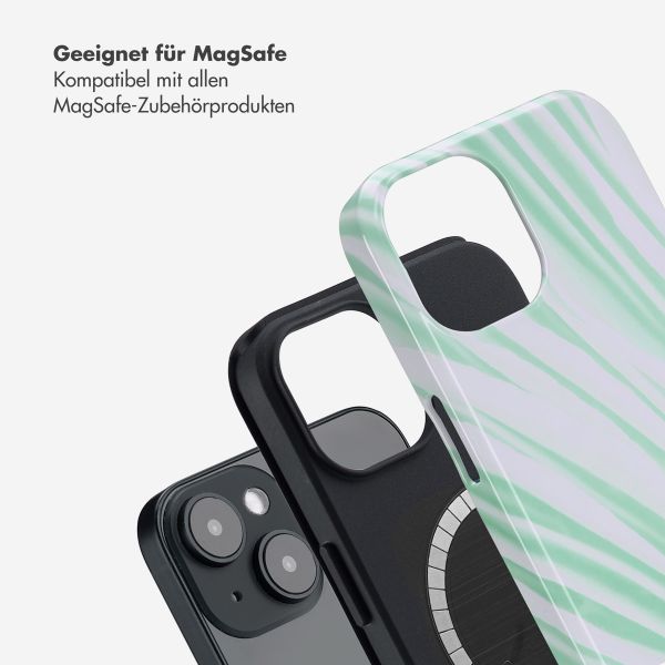 Selencia Vivid Rückabdeckung mit MagSafe Apple iPhone 14 - Nature Grayed Jade