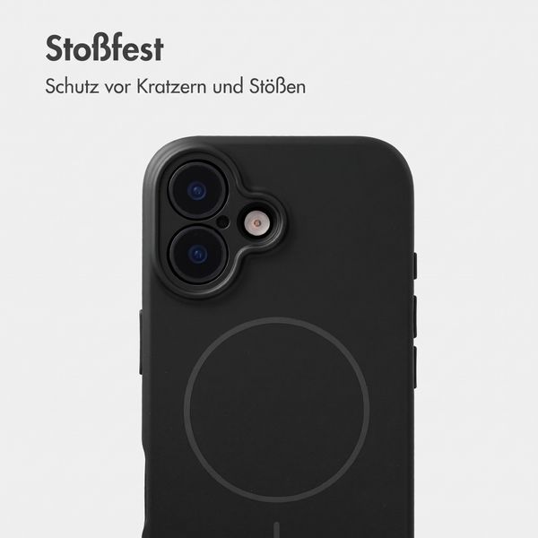 Accezz Grip Backcover mit MagSafe Apple iPhone 16 - Schwarz