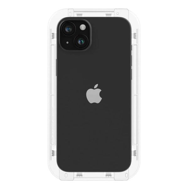 Spigen EZ Fit Glas.tR mit Installation Tray - 1er Pack Apple iPhone 15