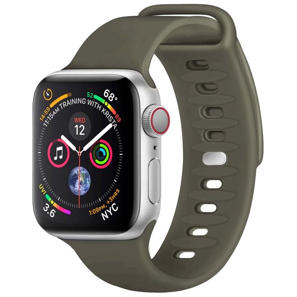 imoshion Silikonband für das Apple Watch Series 1-9 / SE - 38/40/41 mm / Series 10 - 42 mm - Olive Green