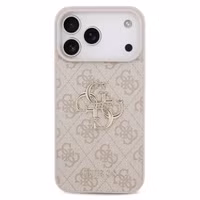 Guess 4G Metal Logo Back Cover Apple iPhone 17 Pro Max - Rosa