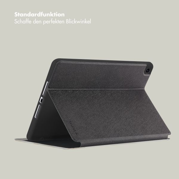 Selencia Vivid Klapphülle Apple iPad 9 (2021) 10.2 Zoll / iPad 8 (2020) 10.2 Zoll / iPad 7 (2019) 10.2 Zoll - Desert Waves Beige