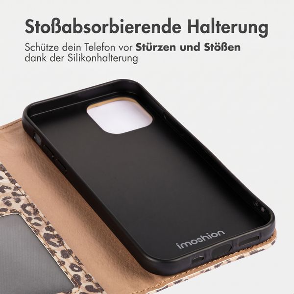 imoshion Design Klapphülle Apple iPhone 13 - Leopard Mood