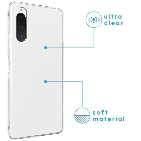 imoshion Gel Case für das Sony Xperia 10 IV - Transparent