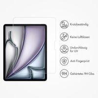 Accezz Schutzfolie aus gehärtetem Glas mit Applikator Apple iPad Pro 11 (2024) M4