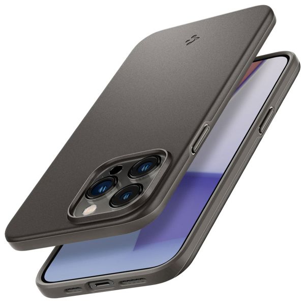 Spigen Thin Fit™ Hardcase für das iPhone 14 Pro Max - Grau