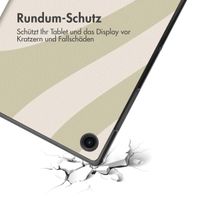 imoshion Design Trifold Klapphülle für das Samsung Galaxy Tab A8 - Retro Green