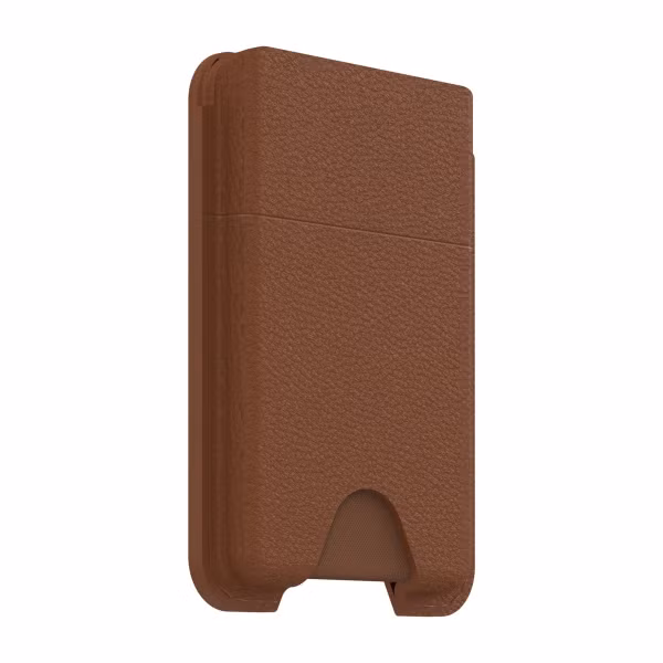 OtterBox Symmetry Cactus Leather MagSafe Wallet - Desert Saddle / Brown