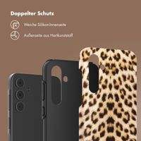 Selencia Vivid Back Cover Samsung Galaxy A55 - Wild Leo