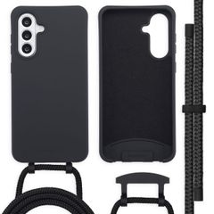 imoshion Color Backcover mit abtrennbarem Band Samsung Galaxy A36 / A56 - Schwarz