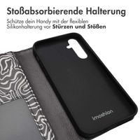 imoshion Design Klapphülle Samsung Galaxy A35 - Black And White