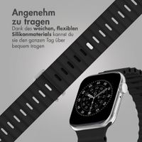 Accezz Ocean Armband für Apple Watch | 38/40/41/42 mm - Schwarz