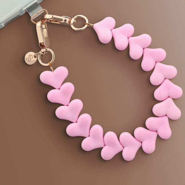 Selencia Lova Herz-Handgelenkbande - Cotton Candy