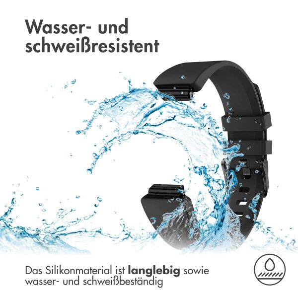 imoshion Silikonarmband für das Fitbit Ace 2 - Schwarz