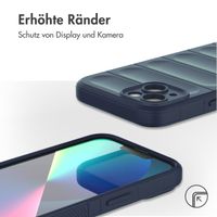 imoshion EasyGrip Back Cover für das iPhone 13 - Dunkelblau