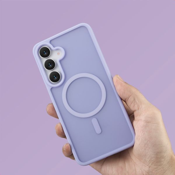 imoshion Color Guard Back Cover mit MagSafe Samsung Galaxy S25 FE - Lila / Lilac