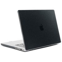 Selencia Glitzer Cover das MacBook Air 15 Zoll (2023 / 2024 M3 chip / 2025 M4 chip) - A2941 / A3114 / A3241 - Schwarz