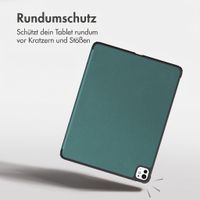 imoshion Trifold Klapphülle Apple iPad Pro 11 (2022 / 2021 / 2020 / 2018) - Dunkelgrün